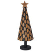 Juletre med stativ Brun 90 cm Heltre teak