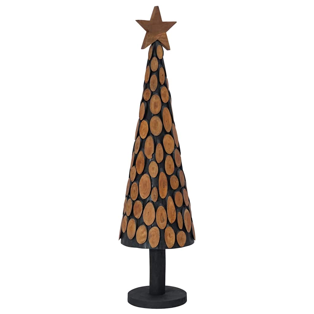 Juletre med stativ Brun 120 cm Heltre teak