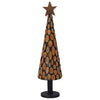 Juletre med stativ Brun 120 cm Heltre teak