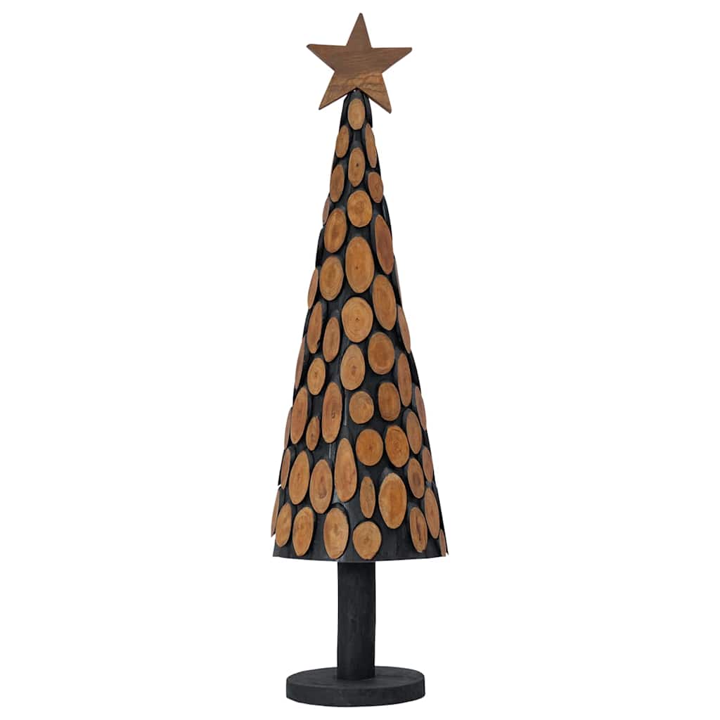 Juletre med stativ Brun 120 cm Heltre teak