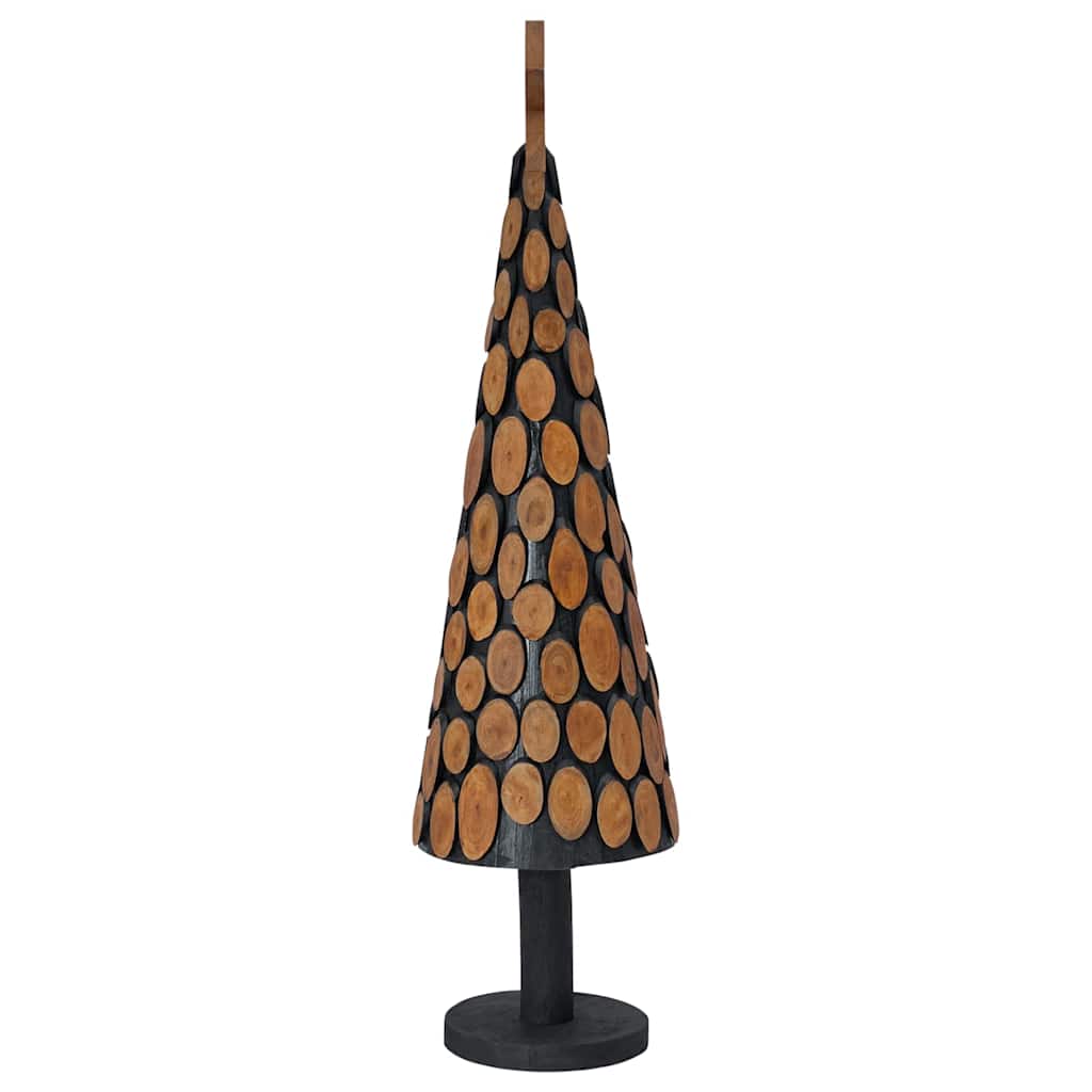 Juletre med stativ Brun 120 cm Heltre teak
