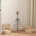 Juletre med stativ Brun 60 cm Heltre teak