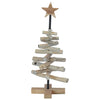 Juletre med stativ Brun 60 cm Heltre teak