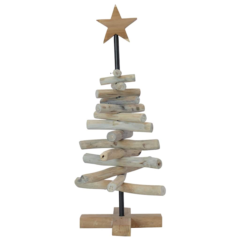 Juletre med stativ Brun 60 cm Heltre teak