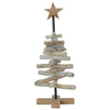 Juletre med stativ Brun 60 cm Heltre teak