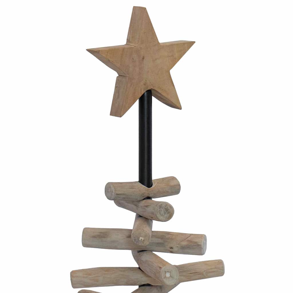 Juletre med stativ Brun 90 cm Heltre teak