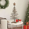 Juletre med stativ Brun 90 cm Heltre teak