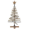 Juletre med stativ Brun 90 cm Heltre teak