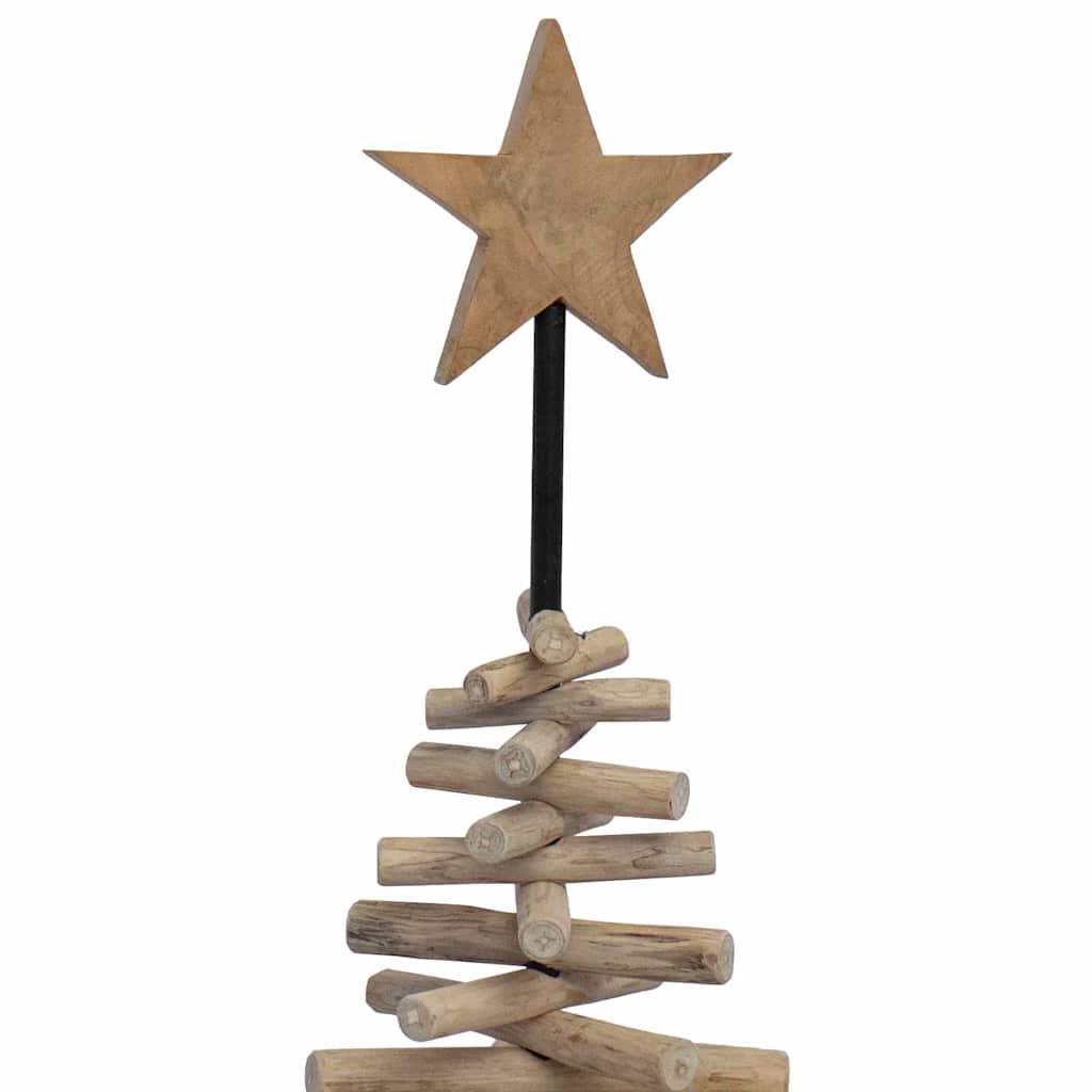 Juletre med stativ Brun 120 cm Heltre teak