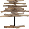 Juletre med stativ Brun 120 cm Heltre teak