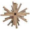 Juletre med stativ Brun 120 cm Heltre teak
