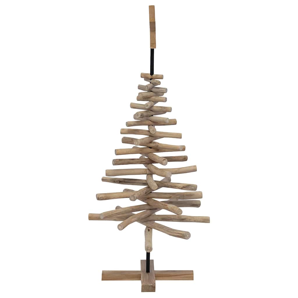 Juletre med stativ Brun 120 cm Heltre teak