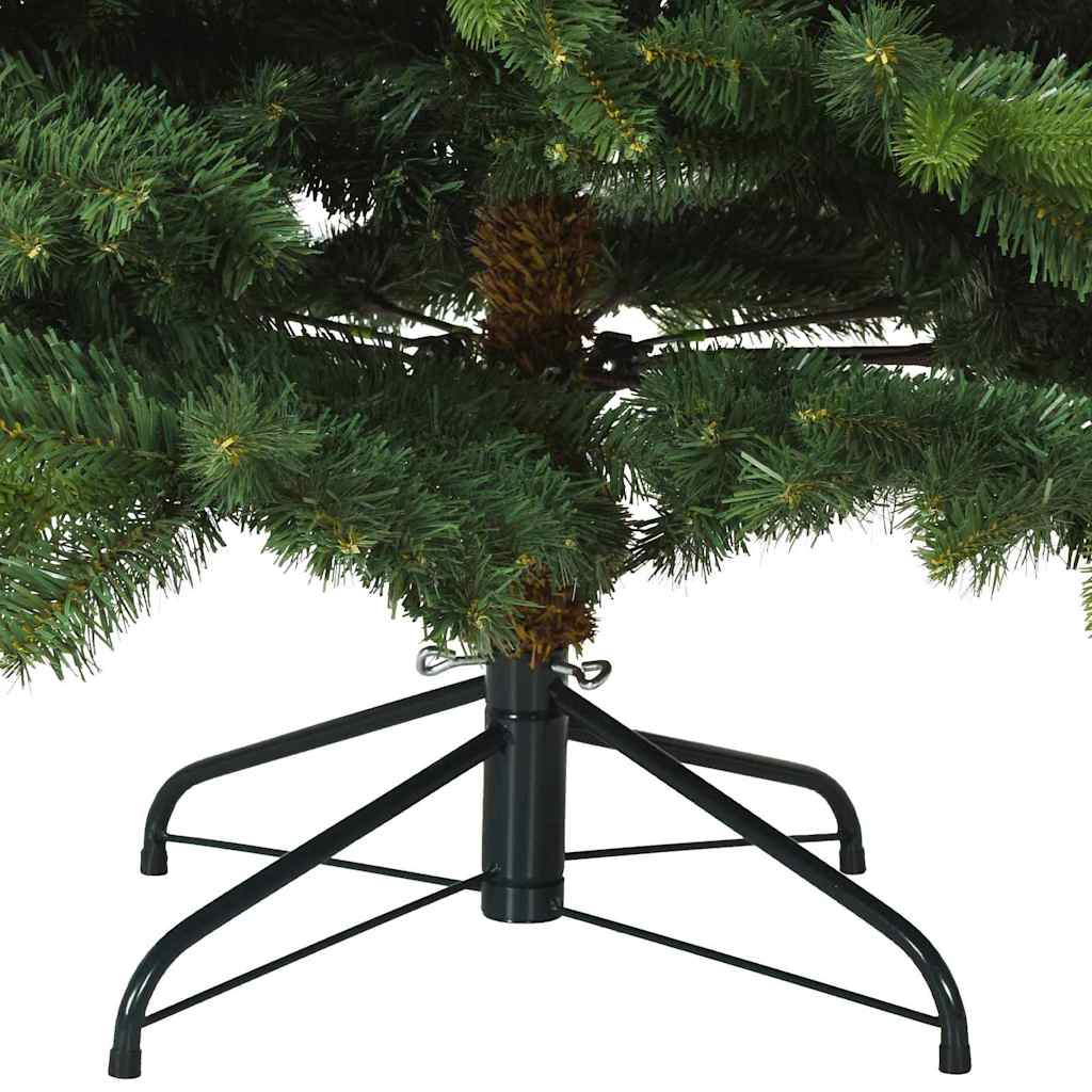 Kunstig sammensatt juletre grønn 180 cm PVC, PE og stål