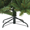 Kunstig sammensatt juletre med stativ grønn 210 cm PVC, stål