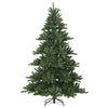 Kunstig sammensatt juletre med stativ grønn 210 cm PVC, stål