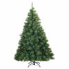 Kunstig sammensatt juletre med stativ grønn 180 cm PVC, stål
