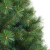 Kunstig sammensatt juletre med stativ grønn 210 cm PVC, stål