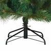 Kunstig sammensatt juletre med stativ grønn 210 cm PVC, stål