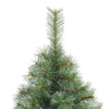 Moderne Kunstig Hengslet Juletre Snø Flocket Hvit 150 cm
