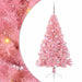 Kunstig Forhåndsopplyst Juletre med 150 LED Rosa 150 cm PVC