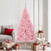 Kunstig Forhåndsopplyst Juletre med 300 LED Rosa 180 cm PVC