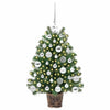 Kunstig juletre med 150 LED med stativ grønn 75 cm PE og PVC
