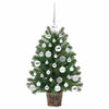Kunstig juletre med 150 LED med stativ grønn 75 cm PE og PVC