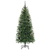 Kunstig juletre med 150 LED med stativ grønn 150 cm PE og PVC