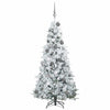Kunstig sammensatt juletre med 300 LED grønn 180 cm PE og PVC
