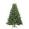 Kunstig juletre med 300 LED med stativ grønn 180 cm PE og PVC