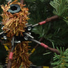 Kunstig sammensatt juletre med 150 LED med stativ 150 cm PVC