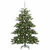 Kunstig sammensatt juletre med 150 LED med stativ 150 cm PVC