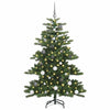 Kunstig sammensatt juletre med 150 LED med stativ 150 cm PVC