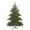 Kunstig sammensatt juletre med 150 LED med stativ 150 cm PVC