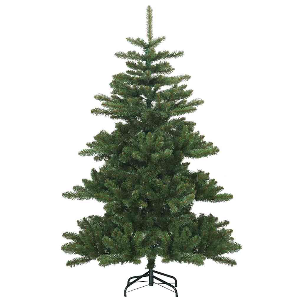 Kunstig sammensatt juletre med 150 LED grønn 150 cm PVC og stål