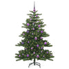 Kunstig sammensatt juletre med 150 LED med stativ 150 cm PVC