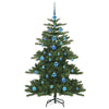Kunstig sammensatt juletre med 150 LED med stativ 150 cm PVC