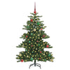 Kunstig sammensatt juletre med 150 LED med stativ 150 cm PVC