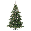 Kunstig sammensatt juletre med 300 LED med stativ 180 cm PVC