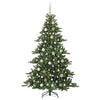Kunstig sammensatt juletre med 300 LED med stativ 180 cm PVC