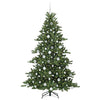 Kunstig sammensatt juletre med 300 LED med stativ 180 cm PVC