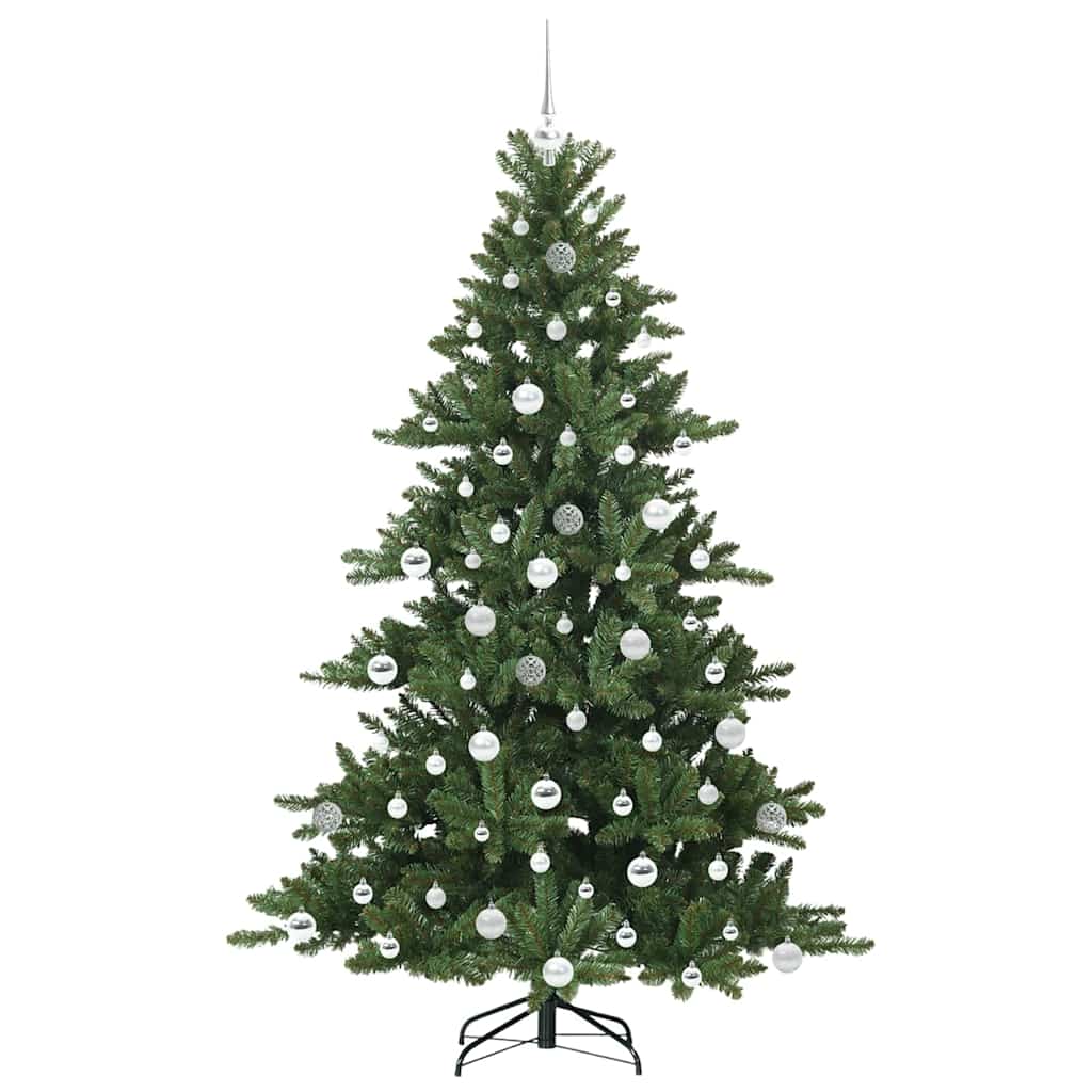 Kunstig sammensatt juletre med 300 LED med stativ 180 cm PVC