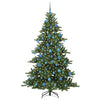 Kunstig sammensatt juletre med 300 LED med stativ 180 cm PVC
