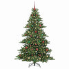 Kunstig sammensatt juletre med 300 LED med stativ 180 cm PVC