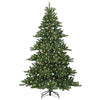 Kunstig sammensatt juletre med 300 LED med stativ 210 cm PVC
