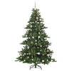 Kunstig sammensatt juletre med 300 LED med stativ 210 cm PVC