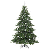 Kunstig sammensatt juletre med 300 LED med stativ 210 cm PVC