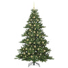 Kunstig sammensatt juletre med 300 LED med stativ 210 cm PVC