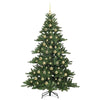 Kunstig sammensatt juletre med 300 LED med stativ 210 cm PVC