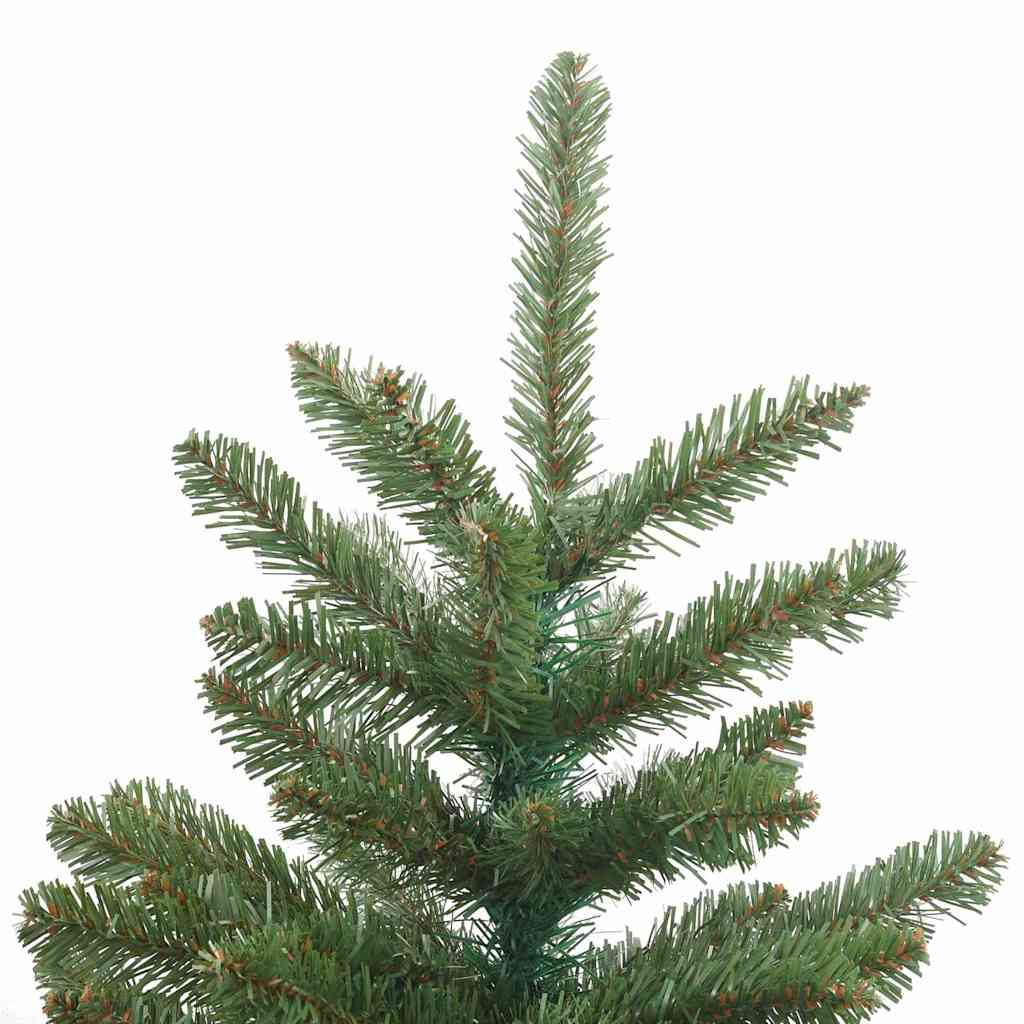 Kunstig sammensatt juletre med 300 LED grønn 210 cm PVC og stål
